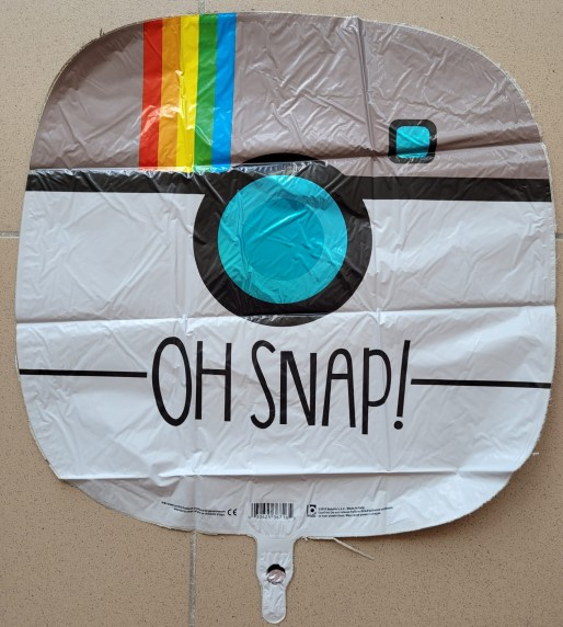 Balon folie patrat camera foto 46 cm [2]