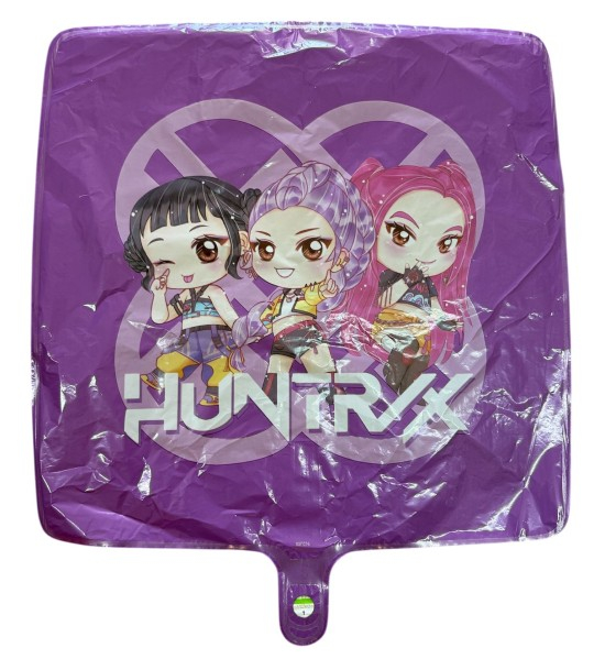 Balon folie patrat mov K-Pop 45 cm [3]