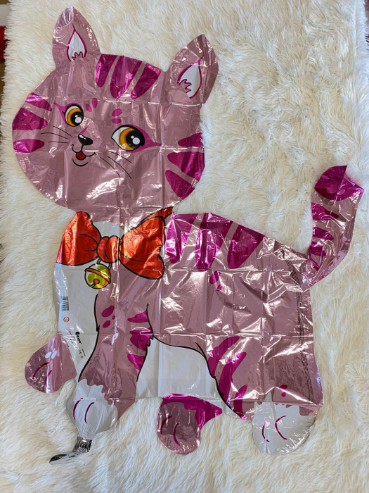 Balon folie pisica roz 91 cm [2]