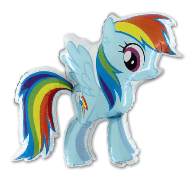 Balon folie Poney My Little Pony Rainbow Dash 84 cm