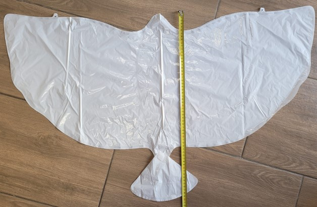 Balon folie porumbel alb 100 x 55 cm [5]