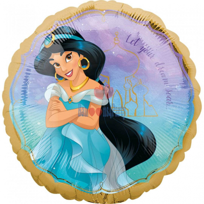 Balon folie Printesa Aladin Jasmine 45 cm