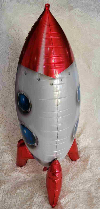 Balon folie racheta 3 D 85 x 45 cm [3]