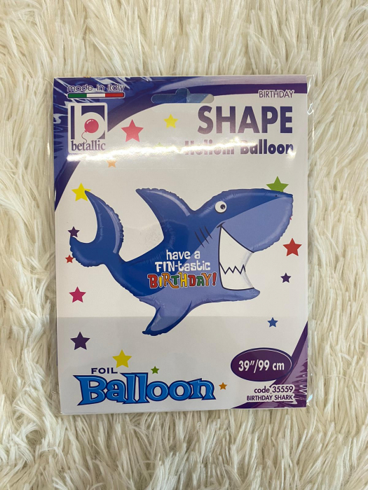 Balon folie rechin Have a FIn-tastic day 99 cm [4]