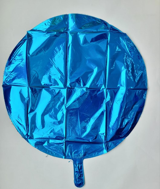 Balon folie rotund albastru 46 cm [2]