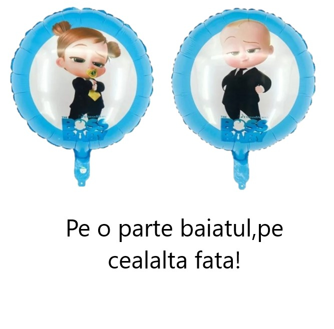 Balon folie rotund Baby Boss 2 45 cm [3]