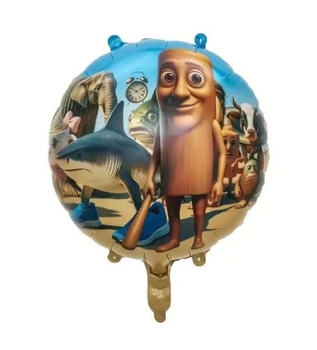 Balon folie rotund Brainrot 45 cm [1]