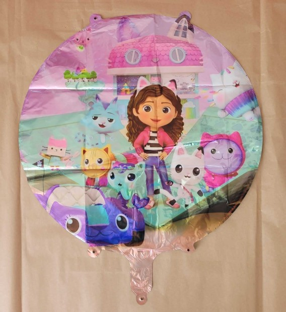 Balon folie rotund Casuta lui Gabby 45 cm [2]