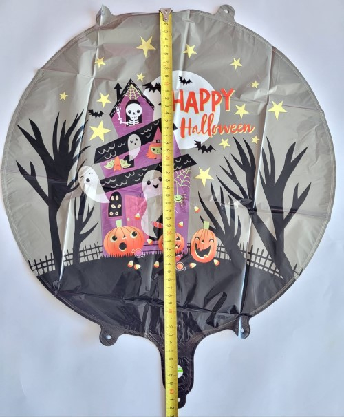 Balon folie rotund Happy Halloween 45 cm [3]