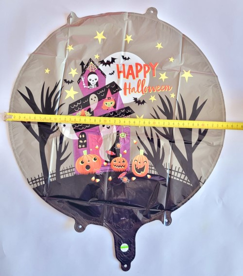 Balon folie rotund Happy Halloween 45 cm [2]