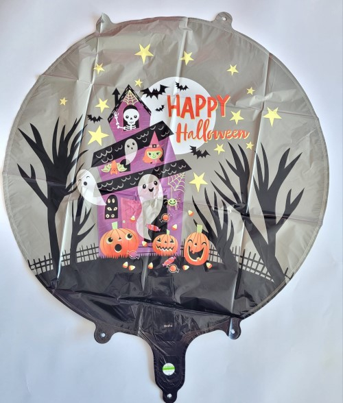 Balon folie rotund Happy Halloween 45 cm [4]