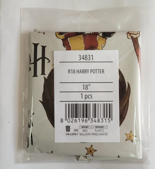 Balon folie rotund Harry Potter 46 cm [5]