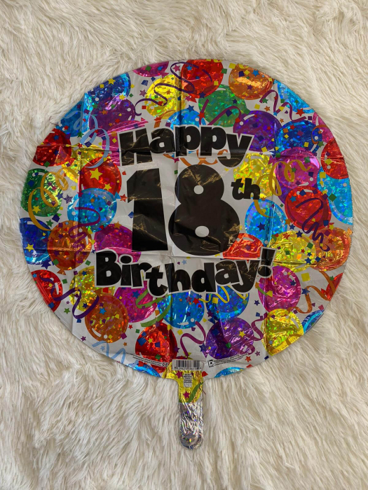 Balon folie rotund majorat multicolor 46 cm [2]