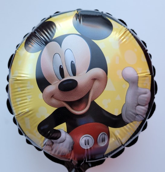 Balon folie rotund mini figurina Mickey Mouse Forever 23 cm [3]