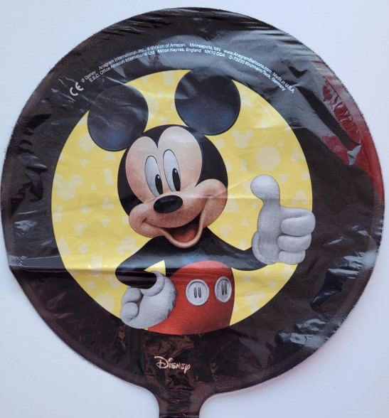 Balon folie rotund mini figurina Mickey Mouse Forever 23 cm [2]