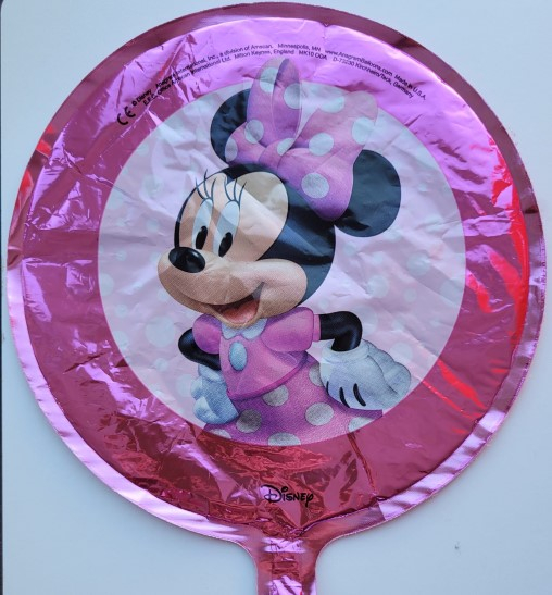 Balon folie rotund mini figurina Minnie Mouse Forever 23 cm [3]