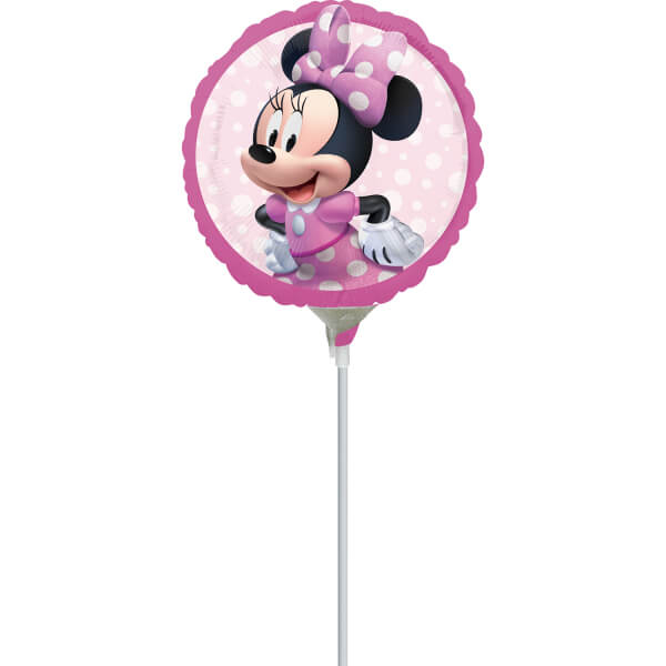 Balon folie rotund mini figurina Minnie Mouse Forever 23 cm