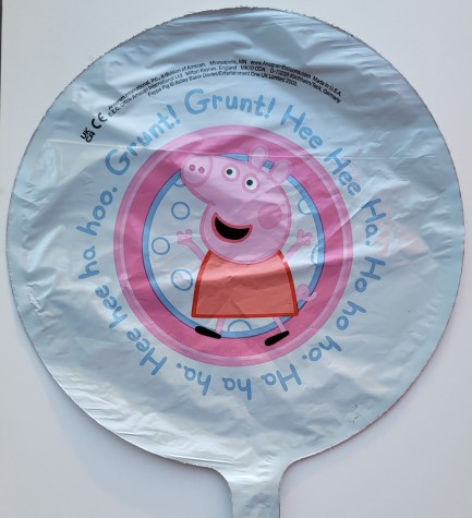 Balon folie rotund mini figurina Peppa Pig 23 cm [2]