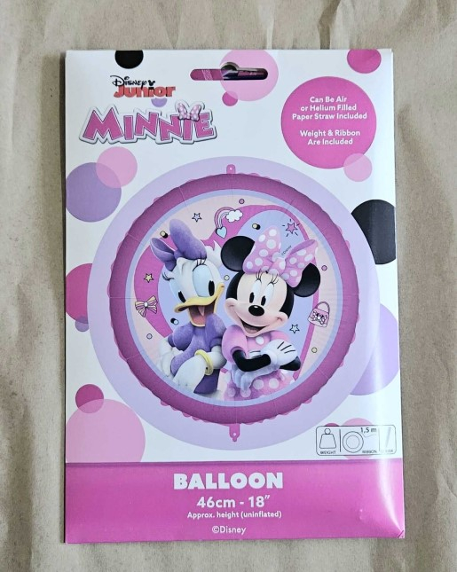 Balon folie rotund Minnie Junior 46 cm [4]