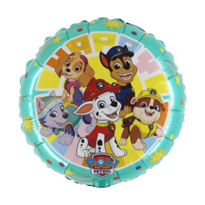 Balon folie rotund Paw Patrol Happy verde 46 cm [2]