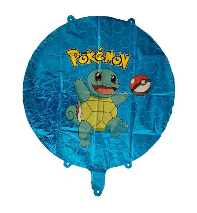 Balon folie rotund Pokemon Testoasa 43 cm