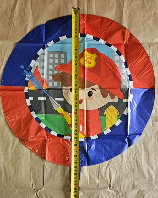 Balon folie rotund pompier 46 cm [3]