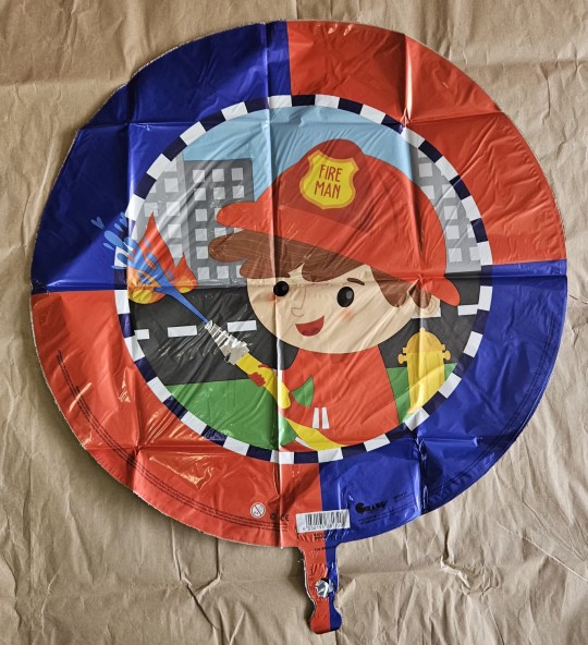 Balon folie rotund pompier 46 cm [2]