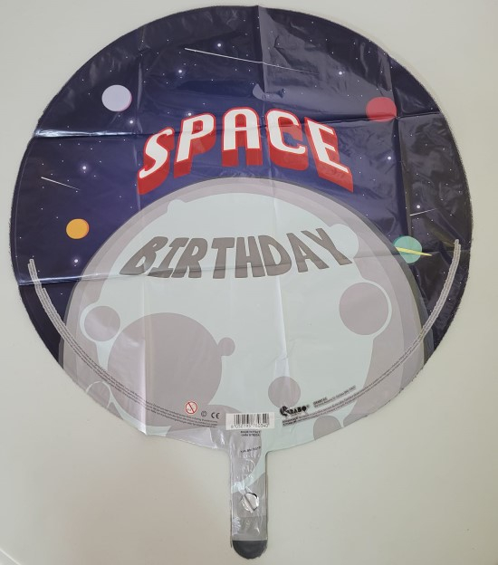 Balon folie rotund spatiu / astronaut 45 cm [3]