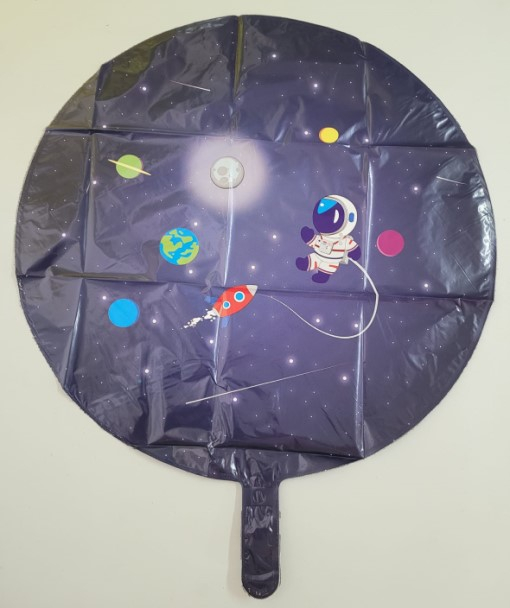 Balon folie rotund spatiu / astronaut 45 cm [4]