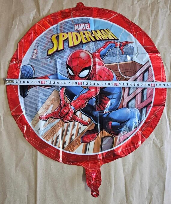 Balon folie rotund Spiderman cladiri 46 cm [3]