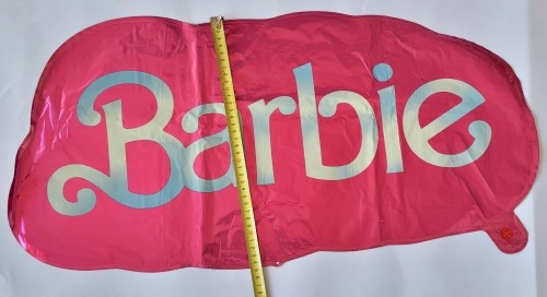 Balon folie roz Barbie 32 x 68 cm [5]
