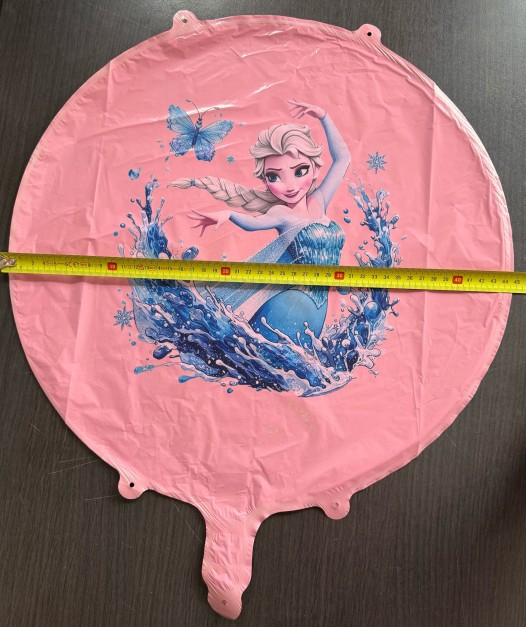 Balon folie roz rotund personalizabil Elsa 45 cm [3]