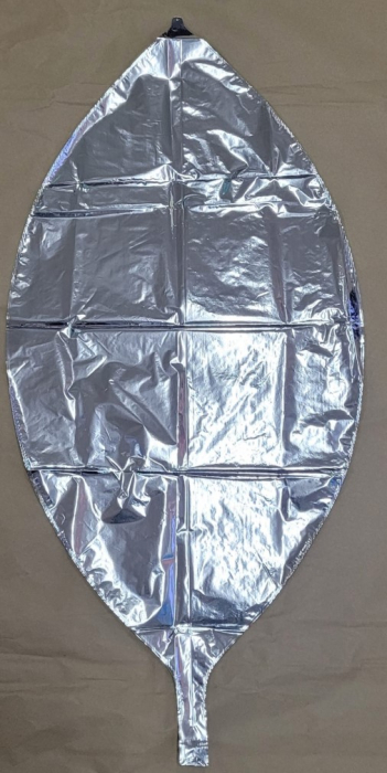 Balon folie Minge , sfera argintiu Orbz 38 x 40cm [2]