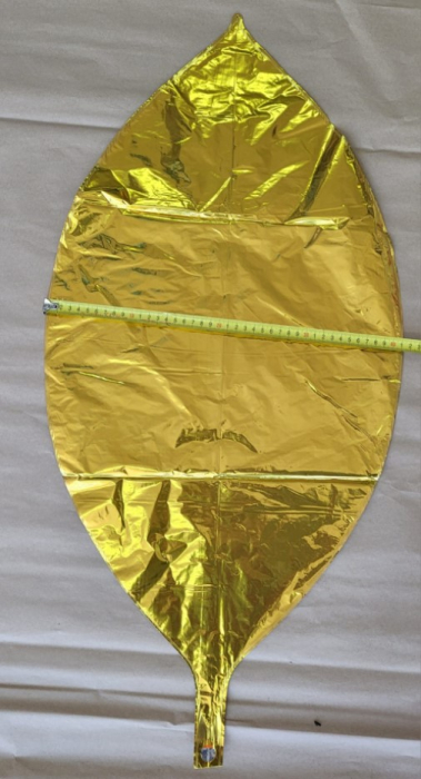 Balon folie sfera aurie 85 cm [3]