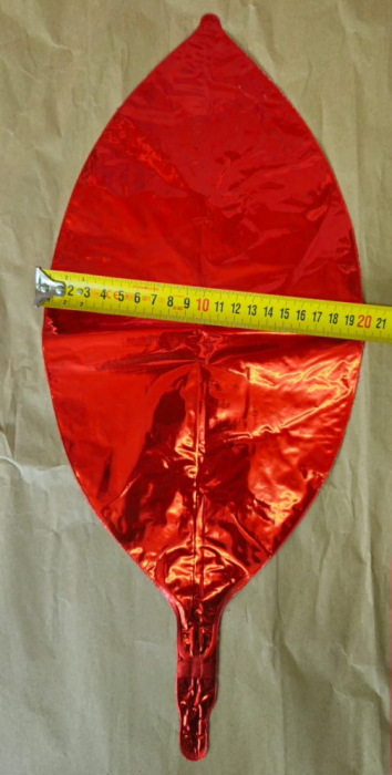 Balon folie sfera rosie 23 cm [2]