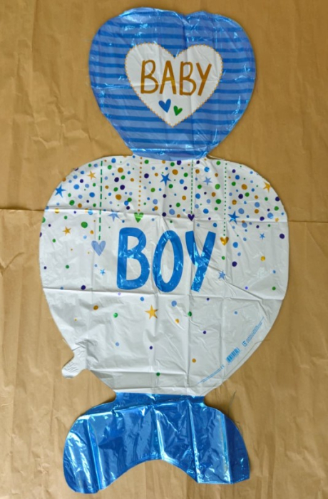 Balon folie stand up Baby Boy 71 cm [2]
