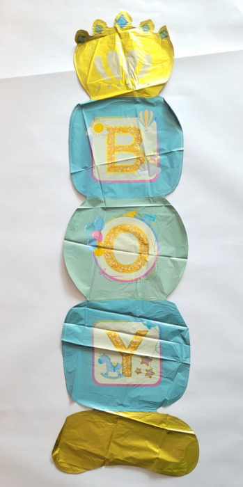 Balon folie stand up Boy coroana 100 cm [2]