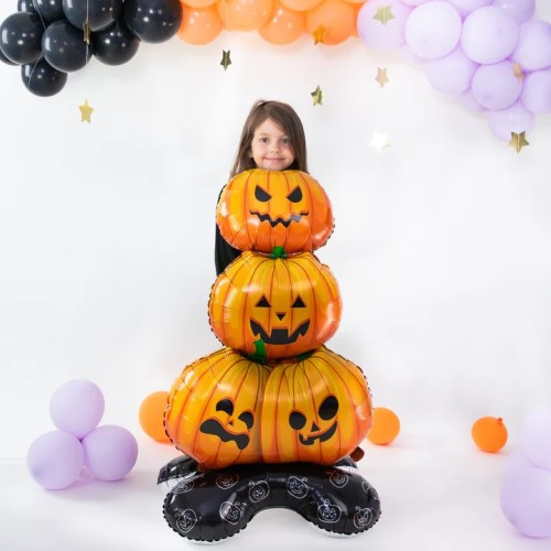 Balon folie stand up Halloween Dovleac 158 x 84 cm [2]
