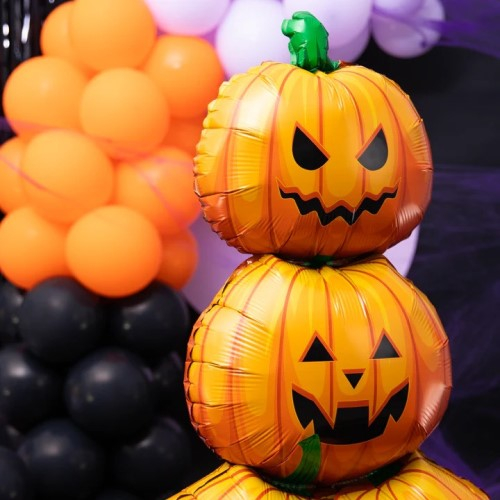 Balon folie stand up Halloween Dovleac 158 x 84 cm [3]