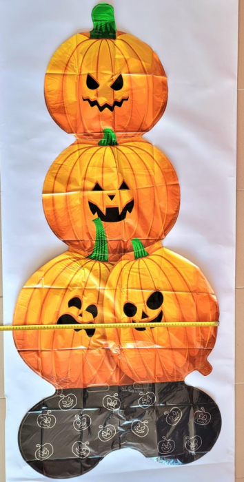 Balon folie stand up Halloween Dovleac 158 x 84 cm [6]
