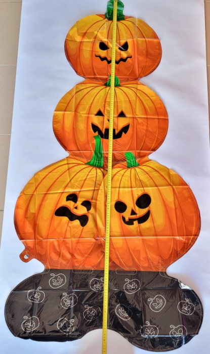 Balon folie stand up Halloween Dovleac 158 x 84 cm [5]