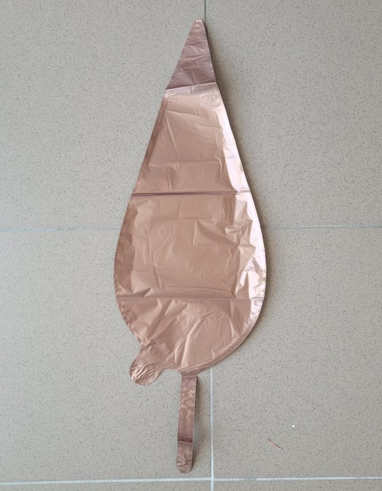 Balon folie stea 3D ciocolata 90 cm [2]