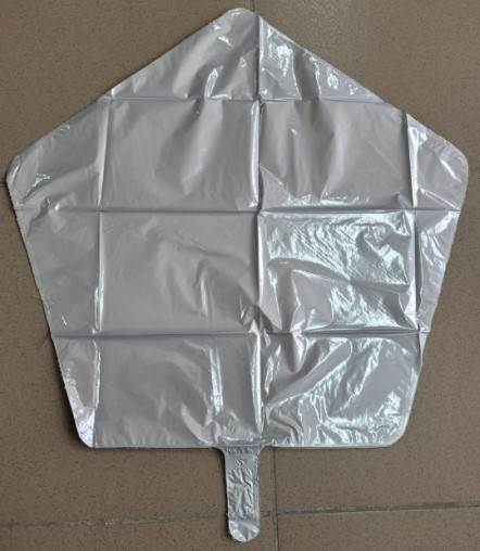 Balon Folie Stea Alba 46cm, 19218WH [2]