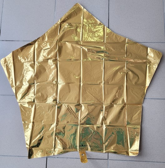Balon folie stea aurie 91 cm [2]
