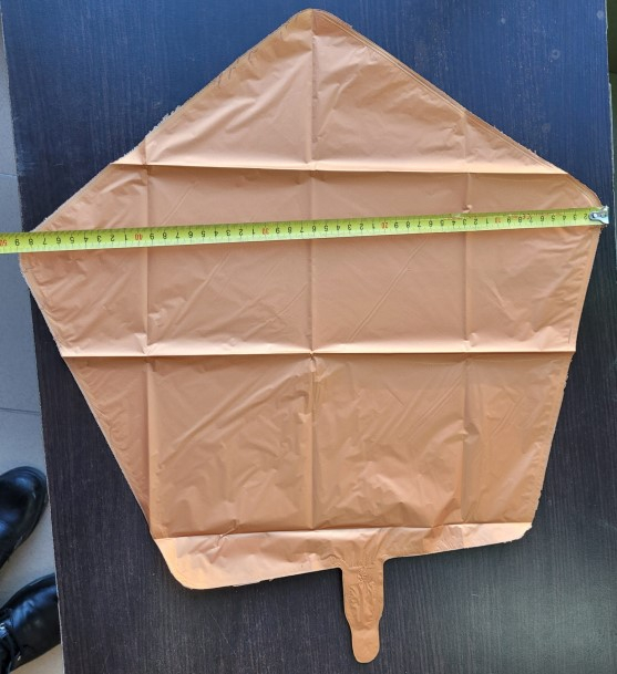 Balon folie stea caramel 46 cm [4]