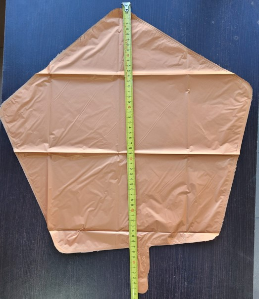 Balon folie stea caramel 46 cm [3]