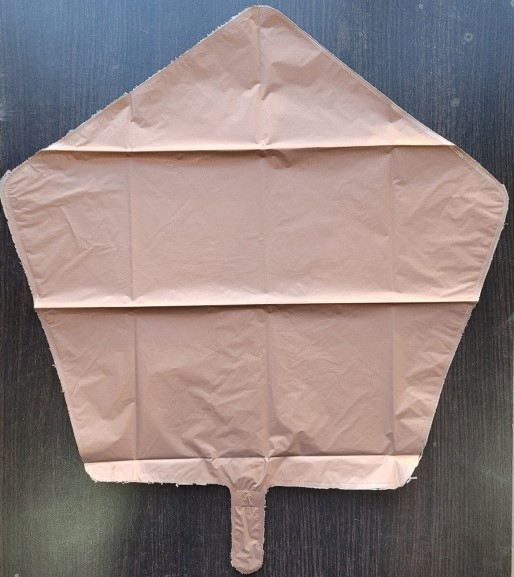 Balon folie stea ciocolata 46 cm [2]