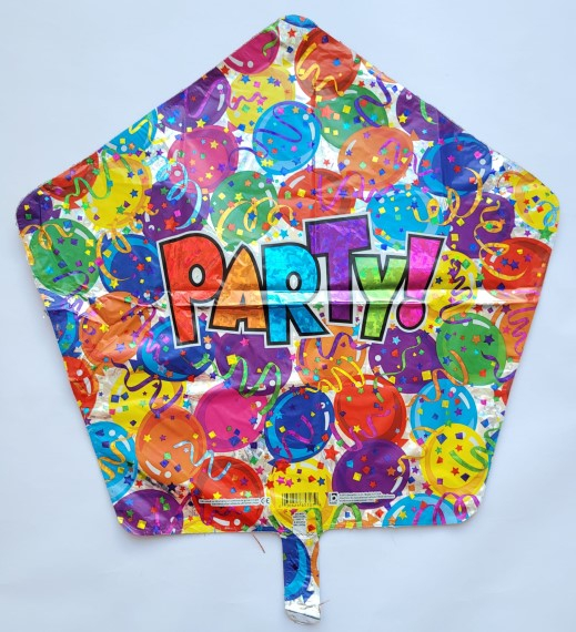 Balon folie stea Party multicolor 45 cm [3]