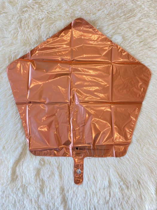 Balon folie stea rose gold 46 cm [3]