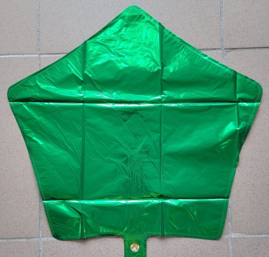 Balon folie stea verde 45 cm [2]